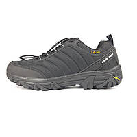 Мужские зимние кроссовки Merrell Vibram Cordura (чёрные с белым) непромокаемые качественные термо кроссы О4010