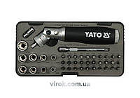 Набор бит для шуруповерта с трещоткой YATO YT-2806 E-vce - Знак Качества