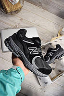 Мужские кроссовки зимние New Balance 2002R Black WNTR нью баланс с мехом