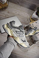 Мужские кроссовки зимние New Balance 9060 Gray WNTR нью баланс с мехом