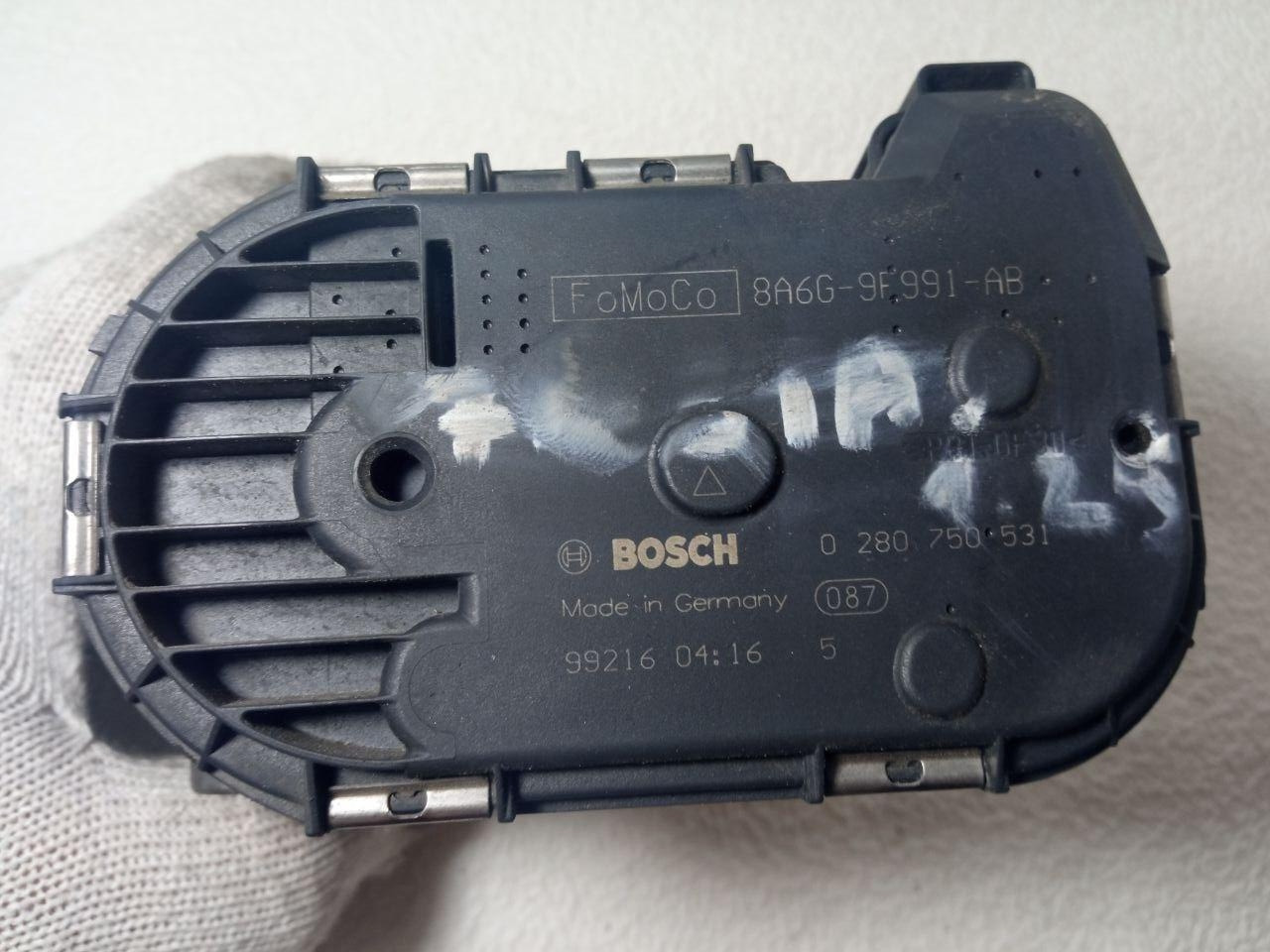 Дросельна заслінка Ford Fiesta 1.2 Bosch 0 280 750 531 / 99216 / 8A6G-9F991-AB