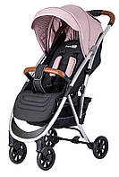 Прогулочная коляска для ребенка FreeON LUX Premium Dusty Pink-Black