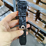 Ремінець для годинника Skmei 1818/1965/1637/1968/1520, Patriot 001/002/003/004 grey black, фото 2