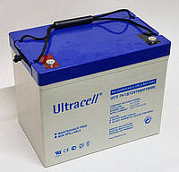 Акумуляторна батарея Ultracell UCG75-12 GEL 12 V 75 Ah (259 x 168 x 214)