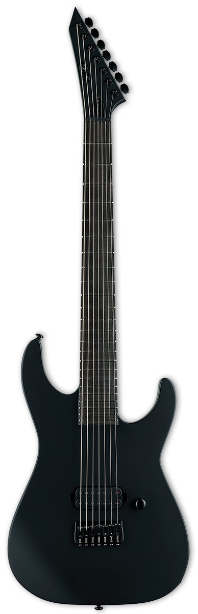 7-струнна електрогітара LTD M-7HT BARITONE BLACK METAL