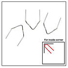 Набір скоб для термічного степлера зовнішній кут 0,8мм 100шт, фото 2