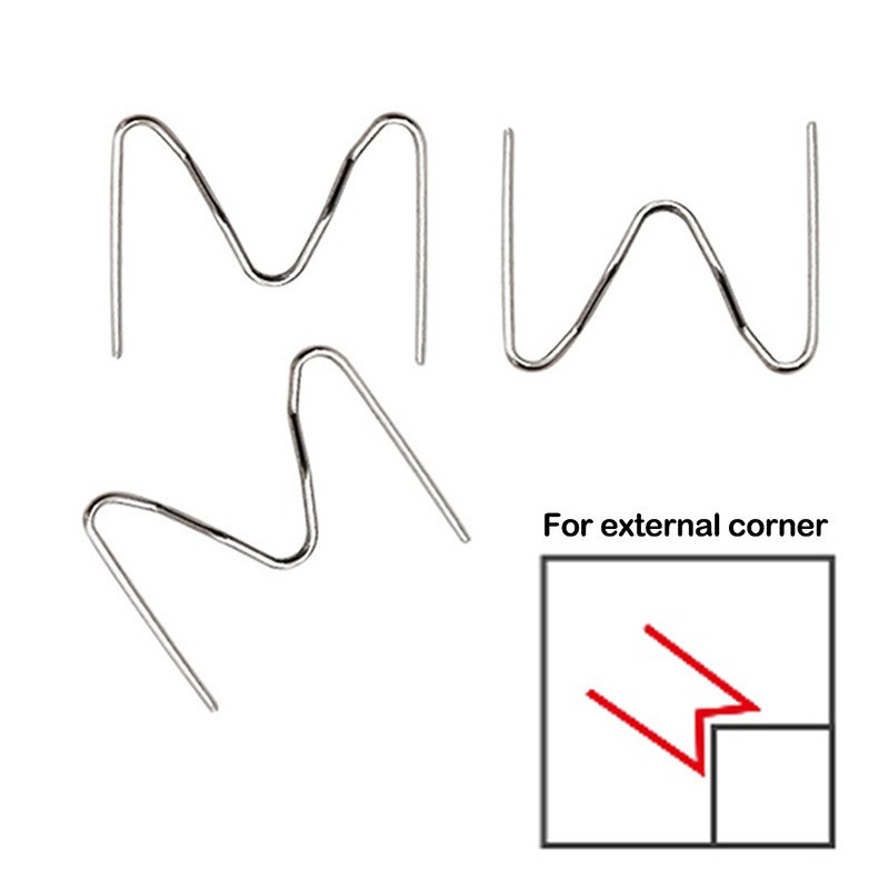 Набір скоб для термічного степлера внутрішній кут 0,8мм 100шт, фото 1