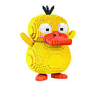 Конструктор 3D мини-блоки Покемон Pokemon Psyduck / Забавная желтая утка, 2570 дет.