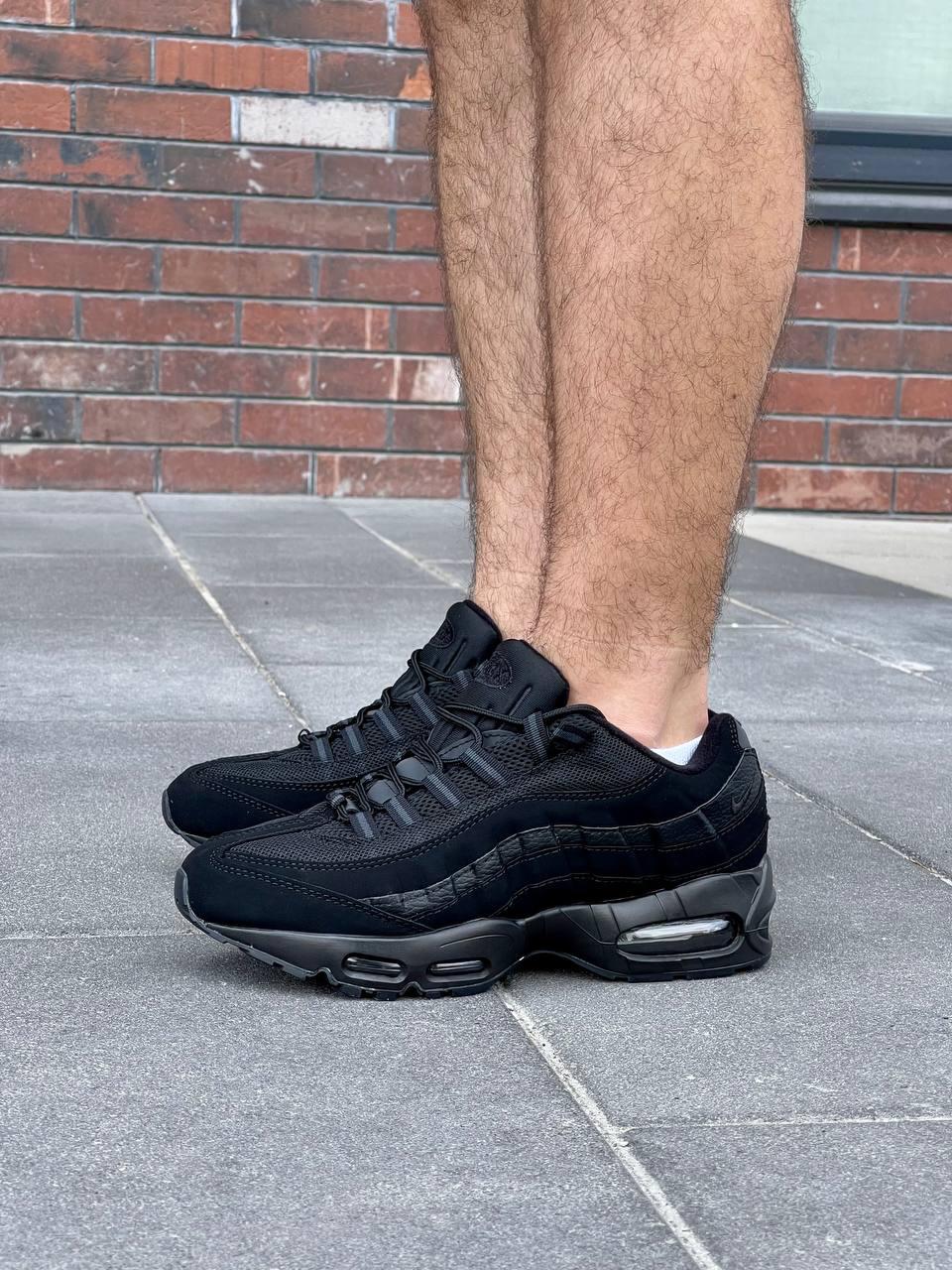 Nike air max 95 og black and grey sales
