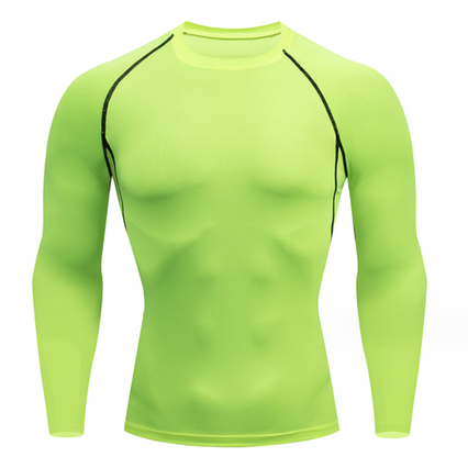 Рашгард для тренувань компресійний Pro Combat салатовий