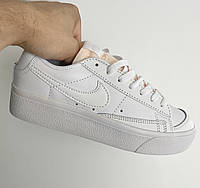 Кроссовки Nike Blazer Low Platform White 36