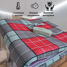 Електропростинь Electric blanket двоспальна 150*170 Туреччина, фото 3