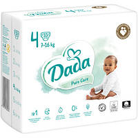 Підгузки Dada Pure Care Польща 4 (7-16кг) 33шт