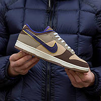 Мужские кроссовки Nike SB Dunk Low Setsubun (бежевые) модные демисезонные повседневные кроссовки 1602 Найк