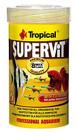 Хлопья для рыб TROPICAL SUPERVIT 100мл