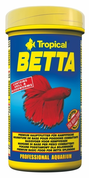 Корм для риб TROPICAL BETTA TIN 100мл/ 6шт