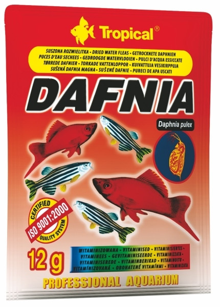 Корм для риб TROPICAL DAFNIA +VIT 12г bag