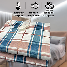 Електропростинь Electric blanket 120*160 Туреччина, фото 2