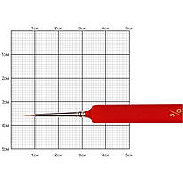 Пензель колонок круглий No 5/0 Kolos Nail art 3009L, 423009050
