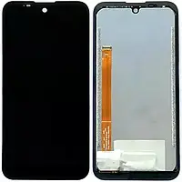 Дисплей Doogee (S59/S59 Pro) модуль в зборі (екран та сенсор)оригінал, Чорний