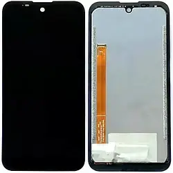 Дисплей Doogee (S59/S59 Pro) модуль в зборі (екран та сенсор)оригінал, Чорний