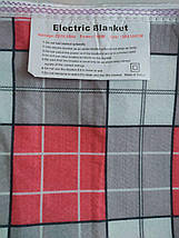 Електропростинь Electric blanket двоспальна 150*170 Туреччина, фото 6