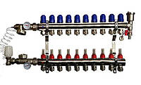 Коллектор для теплого пола на 12 контуров KOER (Чехия)