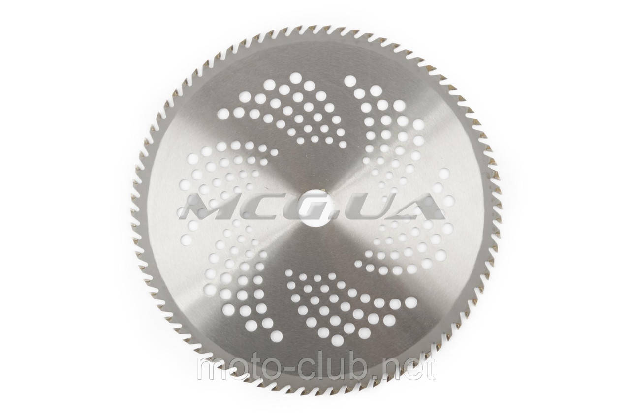 Ніж для мотокоси 80T (Ø255/22.4 mm) "FORESTER" (дитячі зуби)
