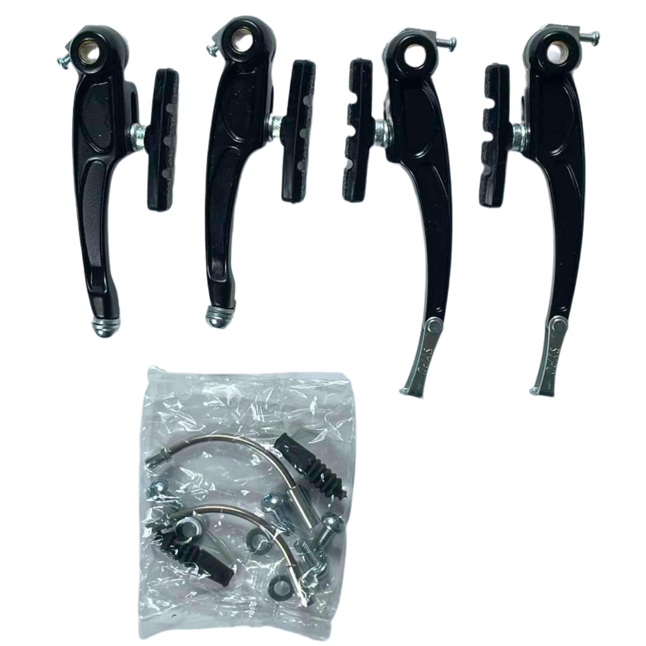 Комплект обідних гальм V-brake чорний Китай