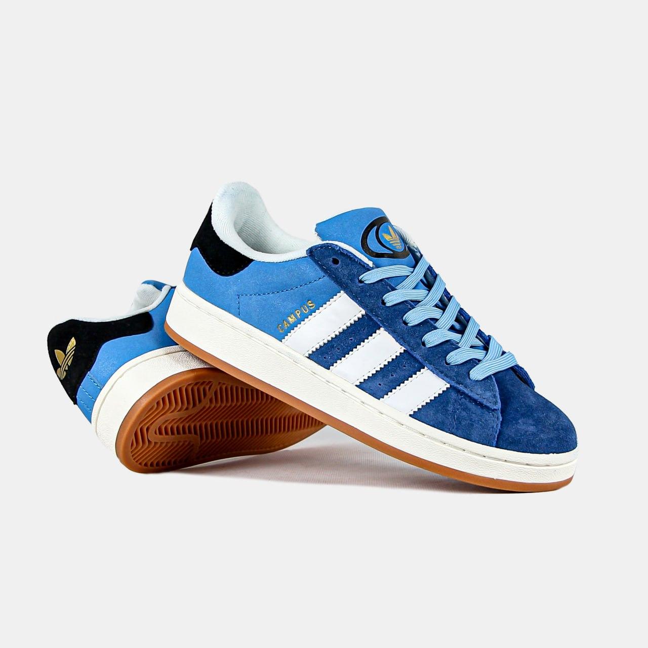 Жіночі кросівки Adidas Campus 00s Bright Blue White, фото 1