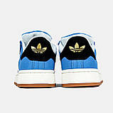 Жіночі кросівки Adidas Campus 00s Bright Blue White, фото 2