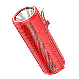 Колонка з ліхтариком HOCO Bora sports BT speaker HC11 червона, фото 3