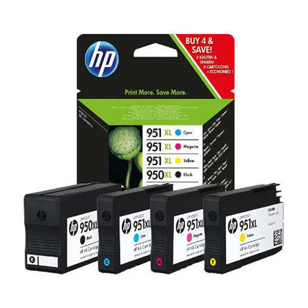 Набор картриджей HP 950XL/951XL (C2P43AE) для принтера OfficeJet Pro 276dw, 251dw, 8100, 8600 Plus, 8600, 8610, 8620