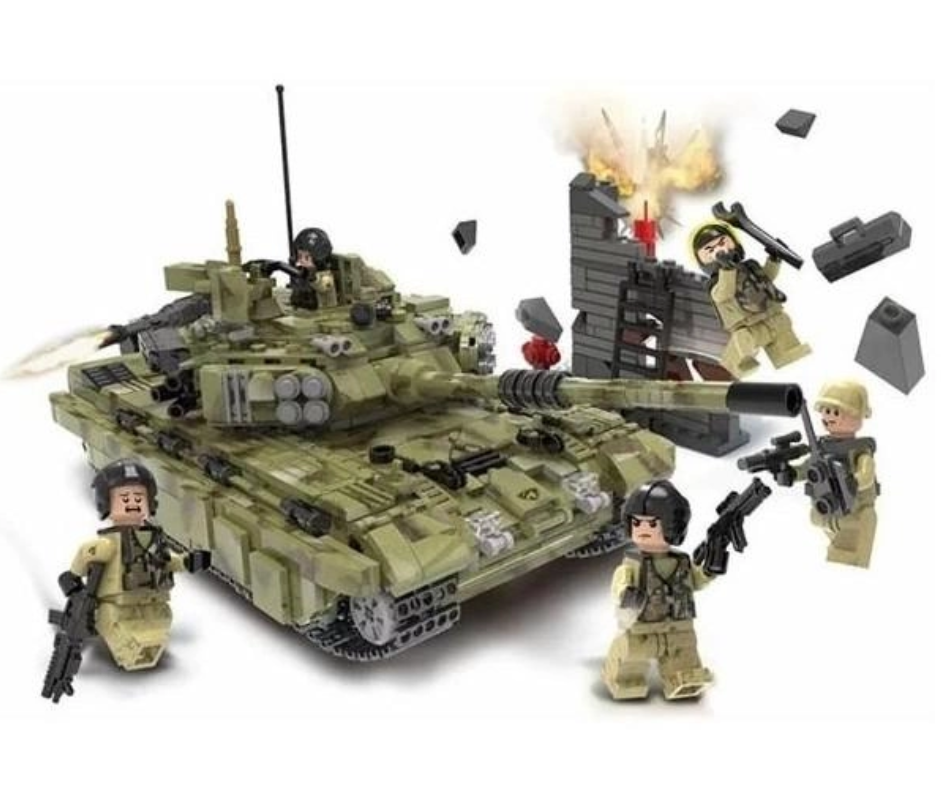Конструктор The Scorpio Tiger Tank 1386 деталей XINGBAO