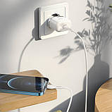 Адаптер Сетевой HOCO Type-C to Lightning Cable Victorious single port charger set N24 |1Type-C, 20W/3A, PD/QC|, фото 7