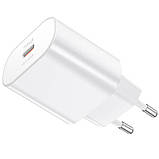 Адаптер мережевий HOCO Jetta N22 <unk> Type-C, 25W/3A, PD<unk>, фото 2