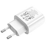Адаптер мережевий HOCO Jetta N22 <unk> Type-C, 25W/3A, PD<unk>, фото 4