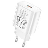 Адаптер мережевий HOCO Jetta N22 <unk> Type-C, 25W/3A, PD<unk>, фото 3