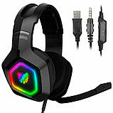 Навушники ігрові з підсвіткою ONIKUMA K10 Gaming with LED, фото 2