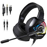 Наушники ONIKUMA Gaming with RGB LED K6, фото 4