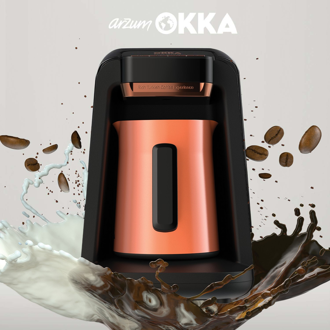 КАВОВАРКА ARZUM OKA RICH SPIN OK0012 (BAKIR)