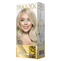 Фарба для волосся MAXX Deluxe 0.1 Платиновий блонд, 50 мл+50 мл+10 мл