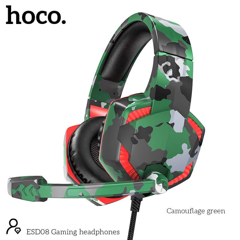 Навушники НОСО Gaming headphones Hi-Res ESD08, фото 1