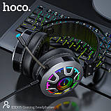 Наушники HOCO Gaming LED headphones Hi-Res ESD05, фото 5