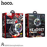 Наушники HOCO Gaming LED headphones Hi-Res ESD05, фото 10