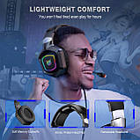 Навушники дротові повнорозмірні ONIKUMA X8 Gaming with RGB (з підсвіткою) чорні, фото 5
