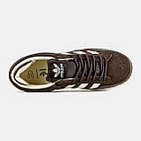 Чоловічі кросівки Adidas Campus Bad Bunny Brown, фото 5