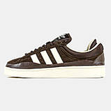 Чоловічі кросівки Adidas Campus Bad Bunny Brown, фото 9