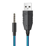 Наушники HOCO gaming Cool tour headphones LED W102, фото 5