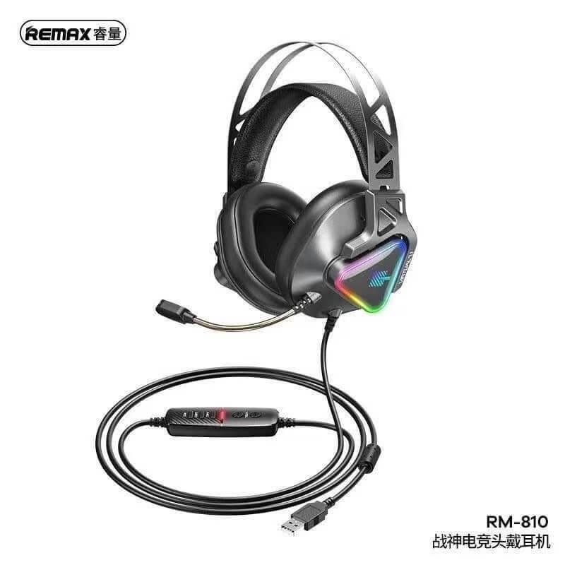 Навушники REMAX LED Wargod Series Gaming Headphone RM-810 USB 7.1 геймерська гарнітура, фото 1